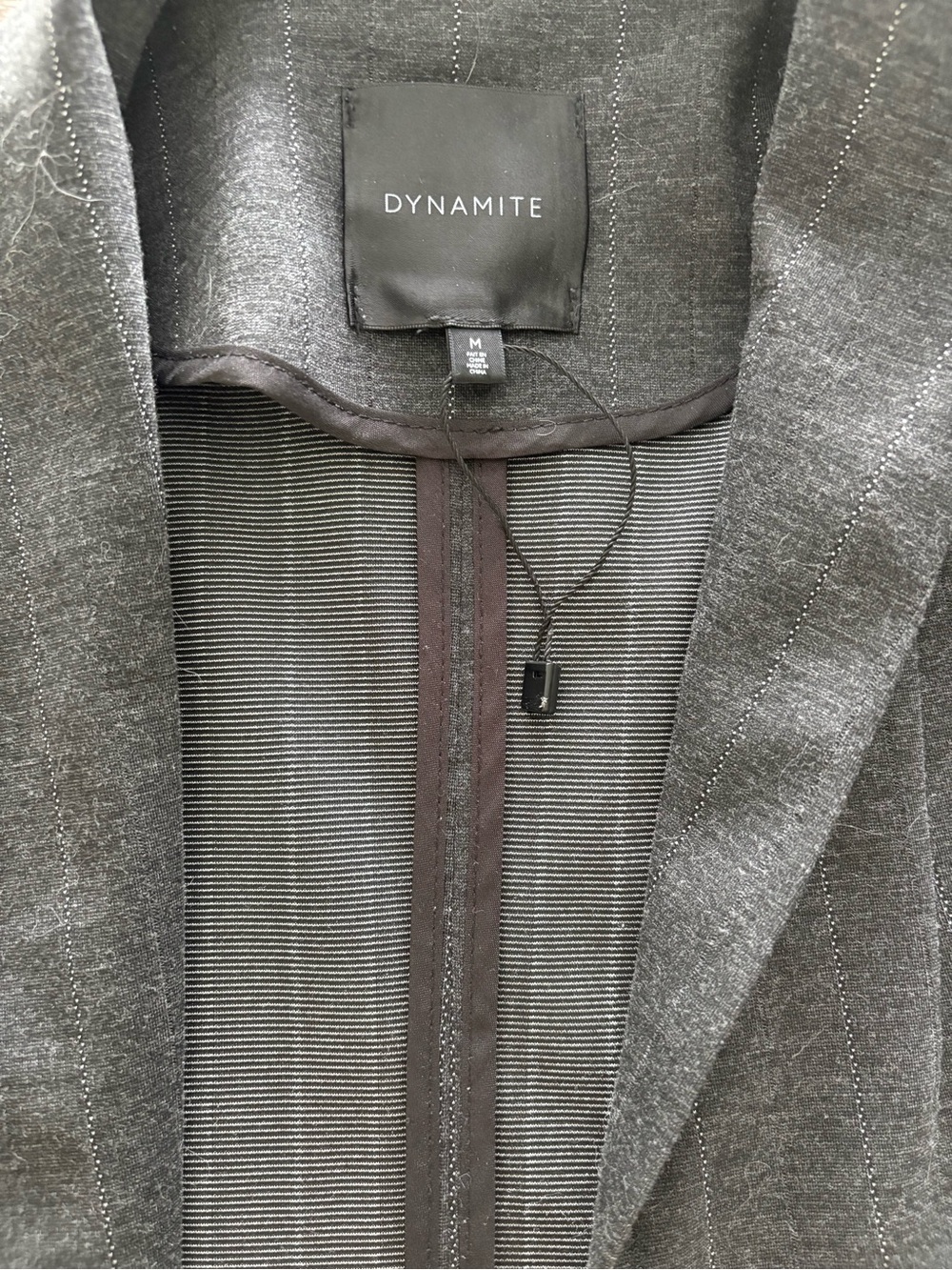 Dynamite Charcoal Gray Blazer - Picture 3 of 3